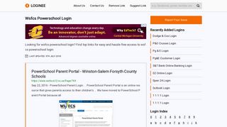 Wsfcs Powerschool Login - Your Ultimate Gateway to Login into any ...