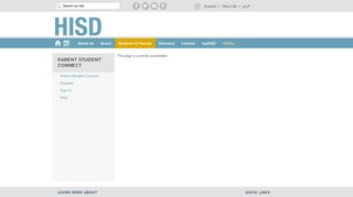 Parent Student Connect - Houston ISD