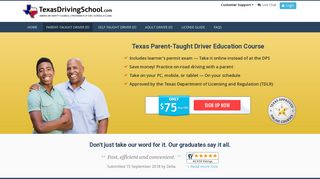 Parent Taught Driver Ed (P.T.D.E) | TexasDrivingSchool.com
