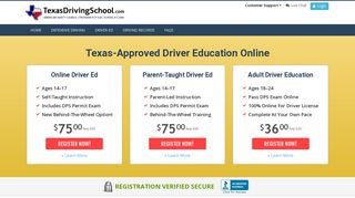 Texas Driver Education Online | Texas Parent-Taught & Adult Driver Ed