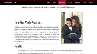 Parenting Wisely Programs - Family Works, Inc.