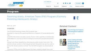 Parenting Wisely: American Teens (PW) Program (Formerly Parenting ...