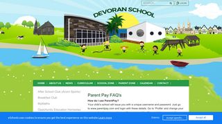 Parent Pay FAQ's - Devoran School