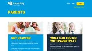 Parents - Get Started with ParentPay