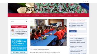 ParentPay: Frequently Asked Questions – Dean Park Primary School