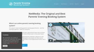 #1 Parents' Evening Booking System | NetMedia
