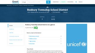 Roxbury Township School District School District in Succasunna, NJ ...