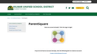 ParentSquare - Hilmar Unified School District