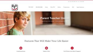 Parent Teacher Online: Interview Booking Software