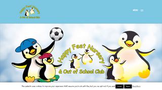 Parentzone Log In page for Happy Feet Nursery parents - Carluke