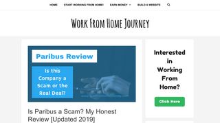 Is Paribus a Scam? Honest Review (full edition) [January 2019] - Work ...