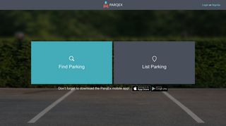 ParqEx - The Private Parking Marketplace