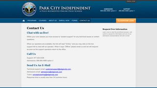 Contact Us - Park City Independent