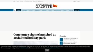 Concierge scheme launched at acclaimed holiday park ...