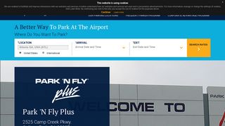 Atlanta Airport Parking | ATL Aiport Parking | Park 'N Fly Plus