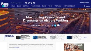 Maximizing Rewards and Discounts on Airport Parking - The Points Guy