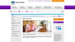 Patient Accounts & Billing - Park Nicollet