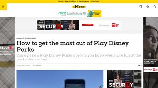 How to get the most out of Play Disney Parks | iMore