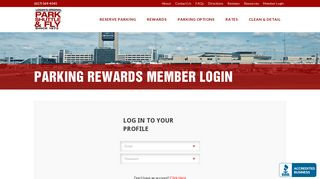 Parking Rewards Member Login - Park Shuttle & Fly