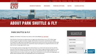 About Us - Park Shuttle & Fly in Boston