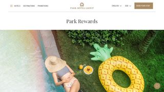Park Rewards | Hotel Loyalty Programme for Bookers, Guests & Diners
