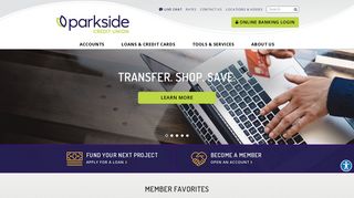 Parkside Credit Union | Livonia, MI - Dearborn, MI - Westland, MI