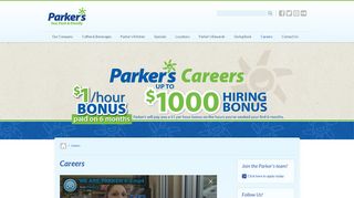 Careers - Parker's