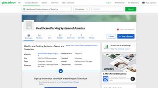 Working at Healthcare Parking Systems of America | Glassdoor