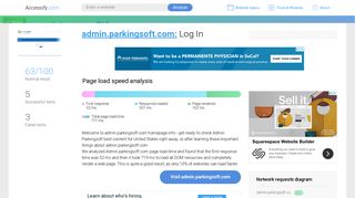 Access admin.parkingsoft.com. Log In