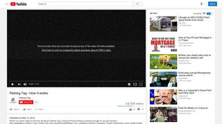 Parking Tag - How it works - YouTube