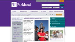 Parkland Community Health Plan | Parkland Health & Hospital System