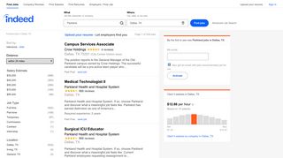 Parkland Jobs, Employment in Dallas, TX | Indeed.com