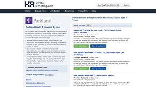Parkland Health & Hospital System Physician Assistant Jobs in Texas ...