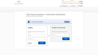 Stoic Parkour Academy Online - MINDBODY: Login