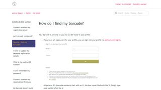 How do I find my barcode? – parkrun Support