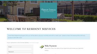Login to Parkside Commons Resident Services | Parkside Commons