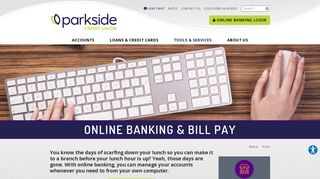 Online Banking & Bill Pay | Parkside Credit Union | Livonia, MI ...