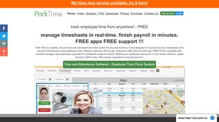 ParkTime.com - Time and Attendance Software - Employee Time ...