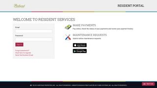 Login to Parkwest Apartment Homes Resident Services | Parkwest ...