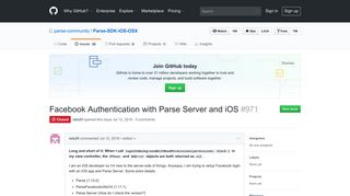 Facebook Authentication with Parse Server and iOS · Issue #971 ...