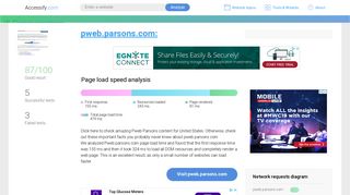 Access pweb.parsons.com.