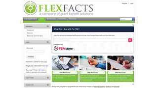 FlexFacts Participant Portal > Home