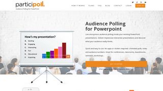 ParticiPoll: Audience Polling Inside Your PowerPoint Slides