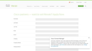 Cisco Meraki | Become a Meraki Partner