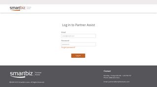 log in to Partner Assist - SmartBiz Loans