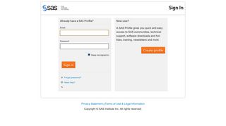 Sign in to PartnerNet - SAS