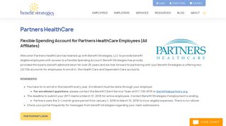 Benefit Strategies | Partners HealthCare