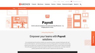 Payroll Software Solutions, Payroll Services, Compliance | Kronos