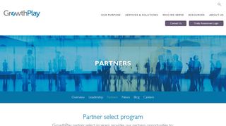 Partners - GrowthPlay