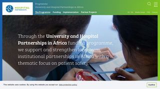 Hospital Partnerships | The Programme | University and Hospital ...